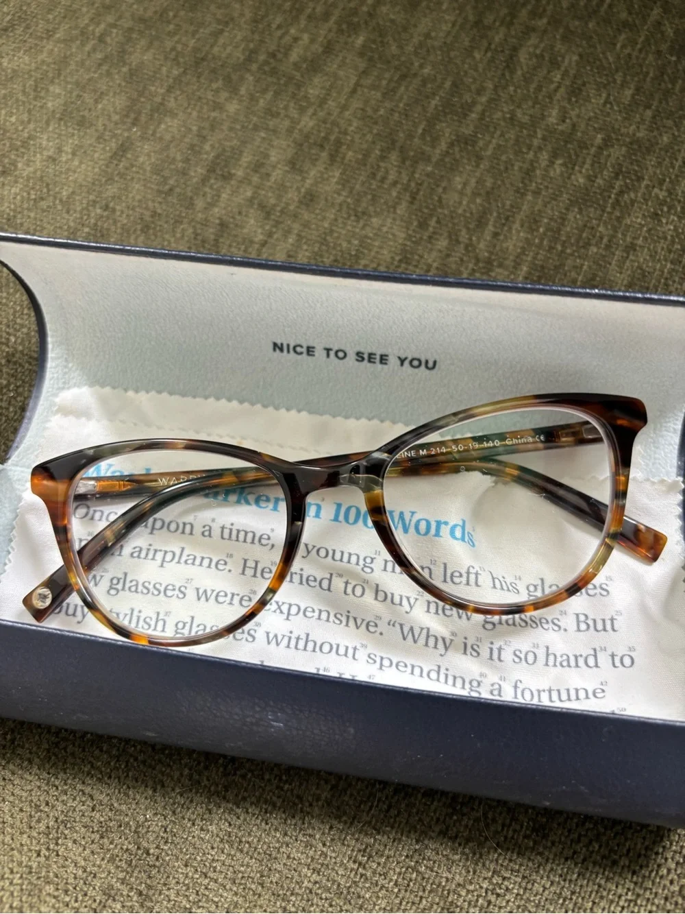 Warby Parker Madeleine Blue Light Glasses